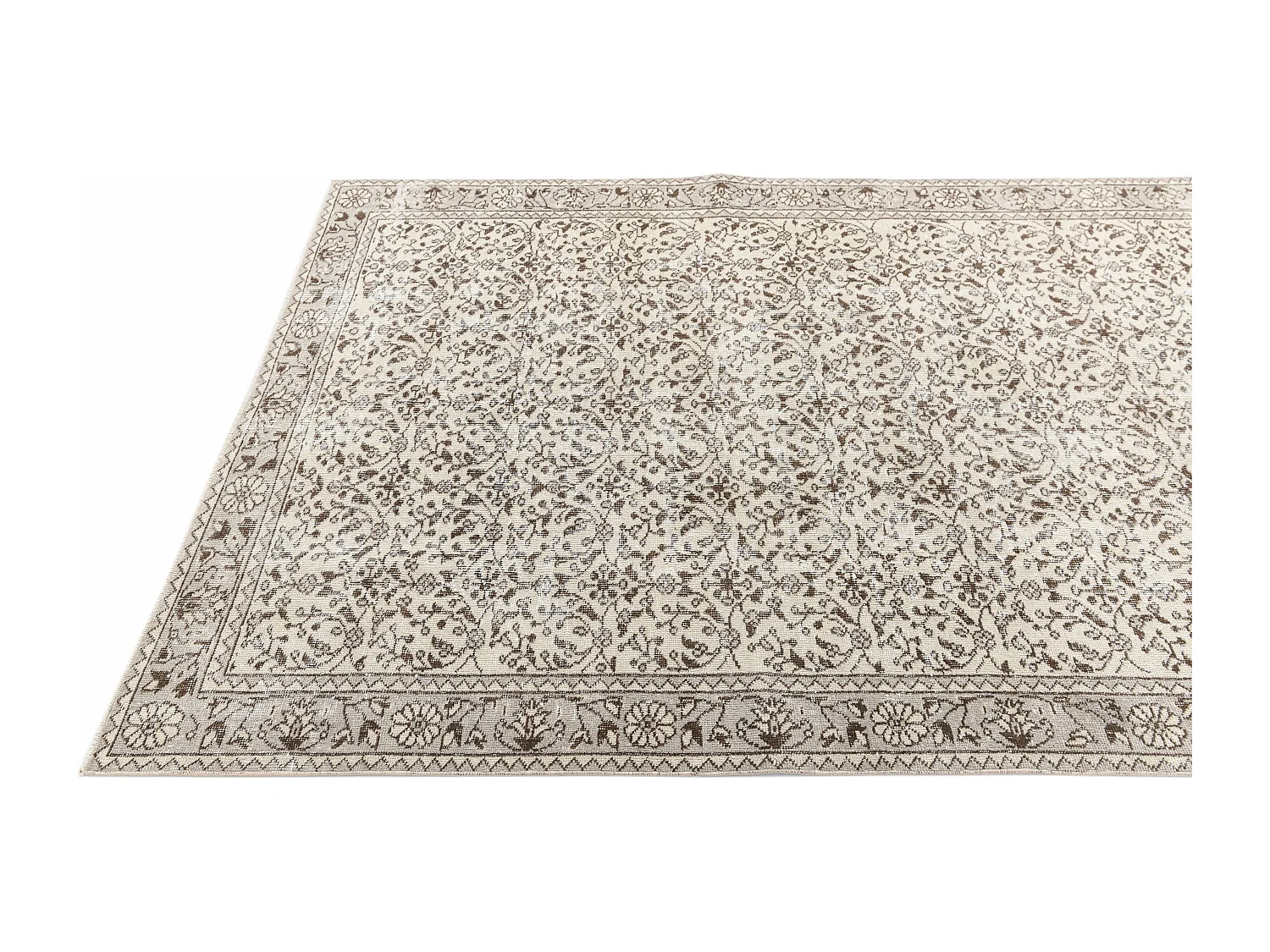 Tapis de laine 163x274 beige Ultra Vintage
