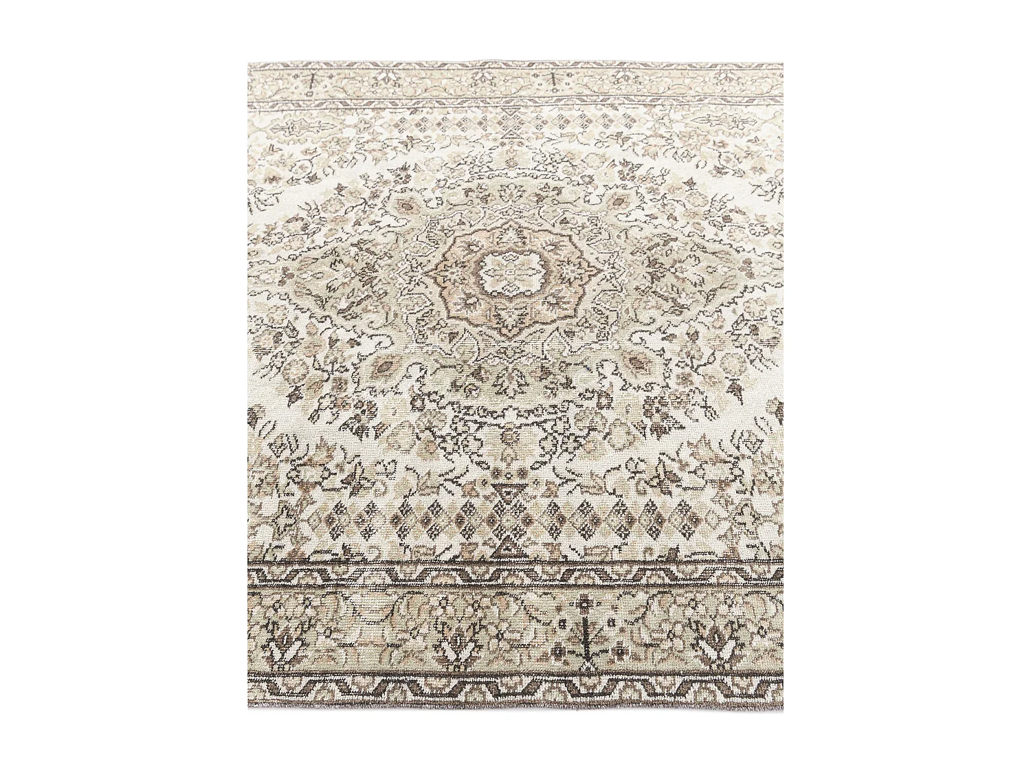 Wollteppich 160x279 Beige Ultra Vintage