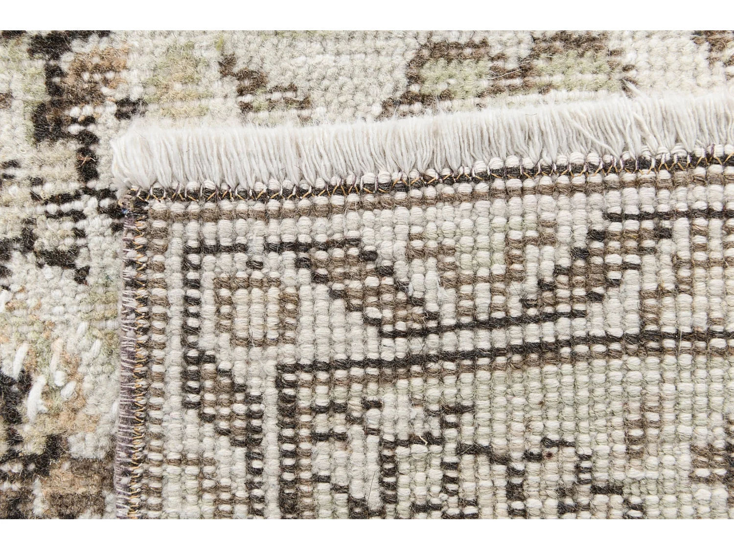 Wollteppich 160x279 Beige Ultra Vintage