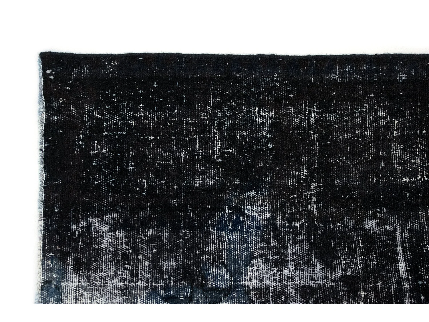 Tapis de laine 172x238 Bleu Vintage Royal