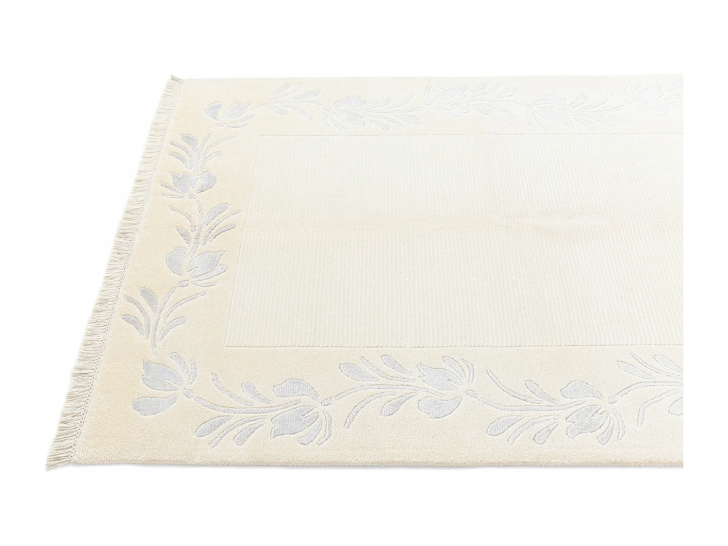 Tapis de laine 124x188 beige Darya