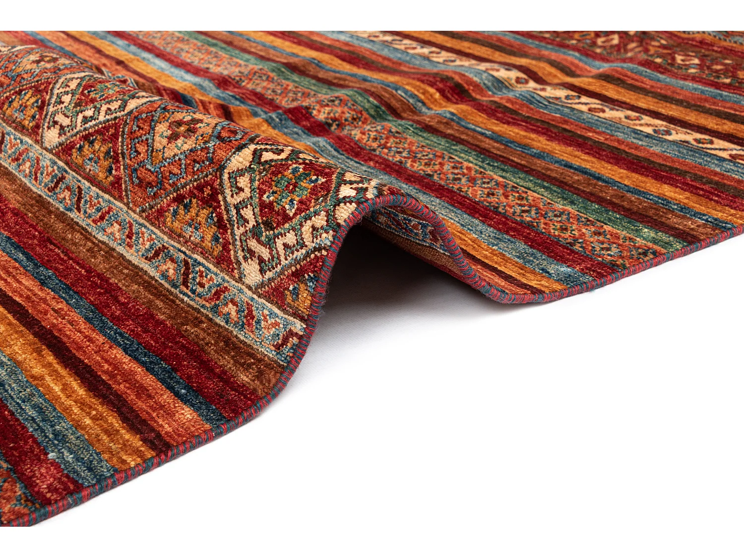 Wollteppich 201x306 Rot Torkman