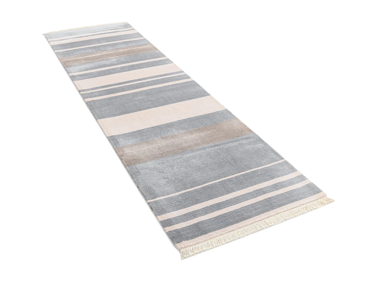 Loper-Woltapijt 297x84 Grijs Darya