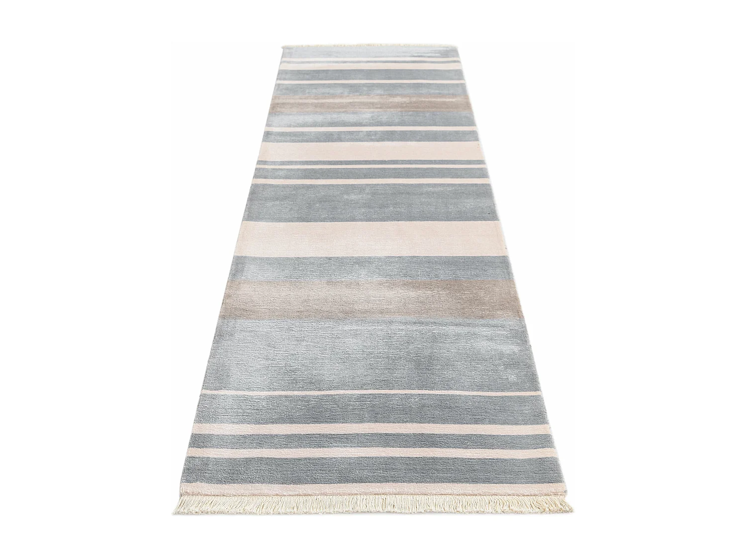 Loper-Woltapijt 297x84 Grijs Darya