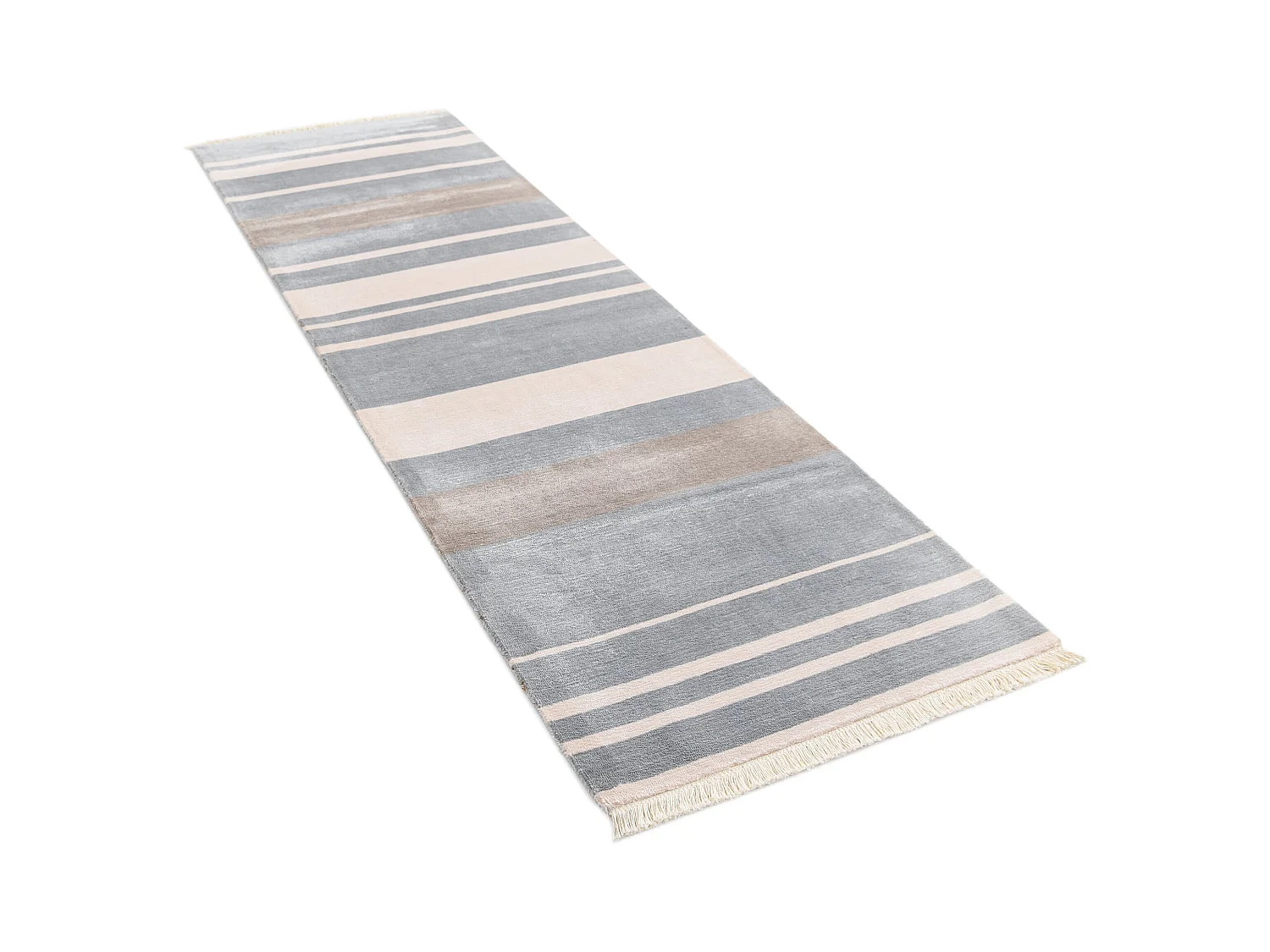 Loper-Woltapijt 297x84 Grijs Darya