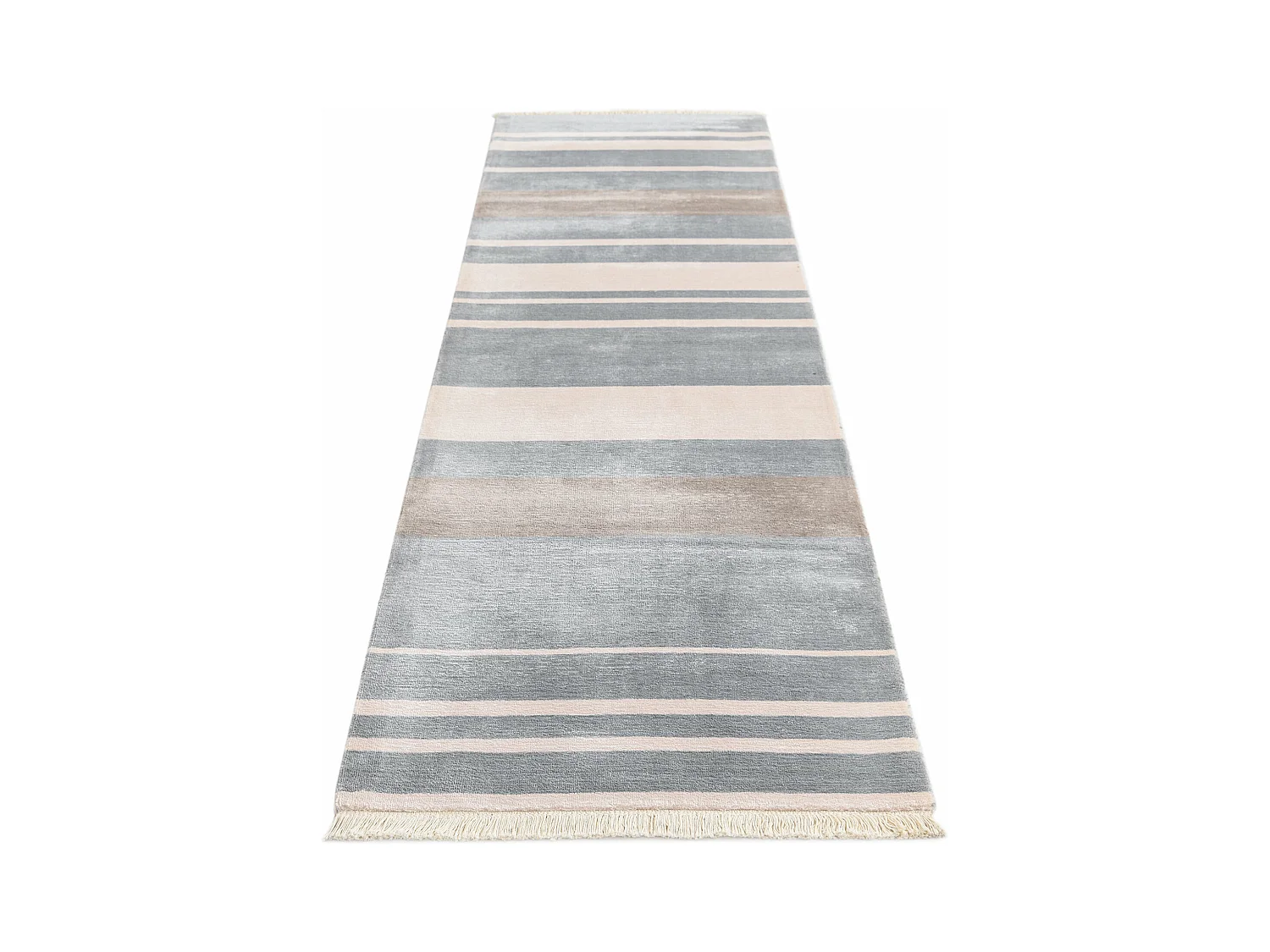 Loper-Woltapijt 297x84 Grijs Darya