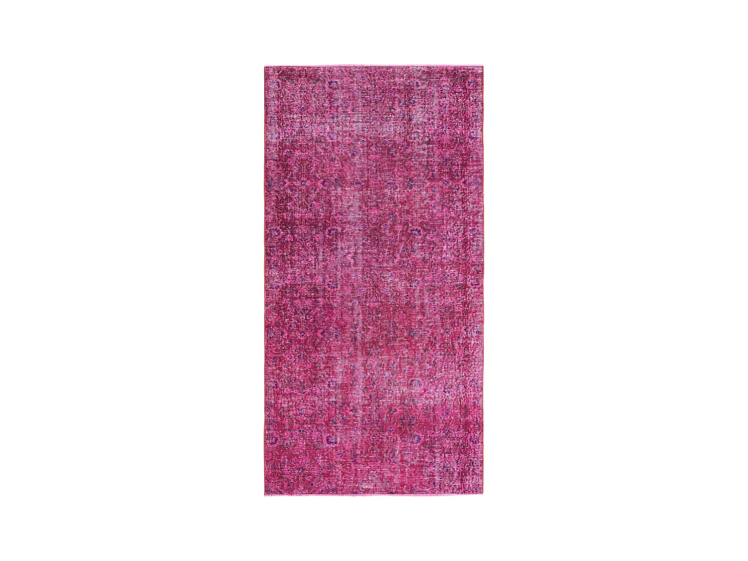 Tapis de laine 119x231 rose Ultra Vintage