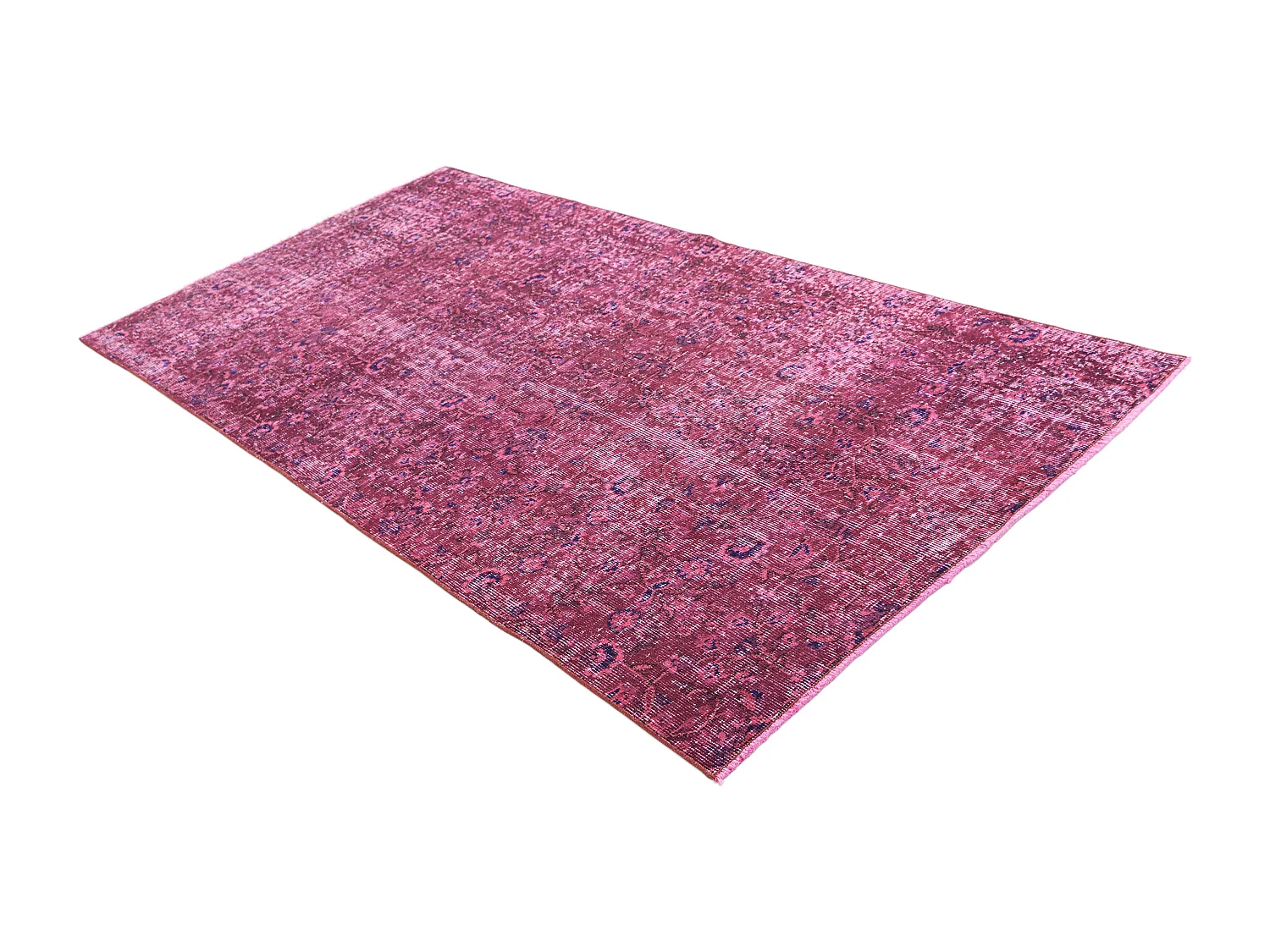 Tapis de laine 119x231 rose Ultra Vintage