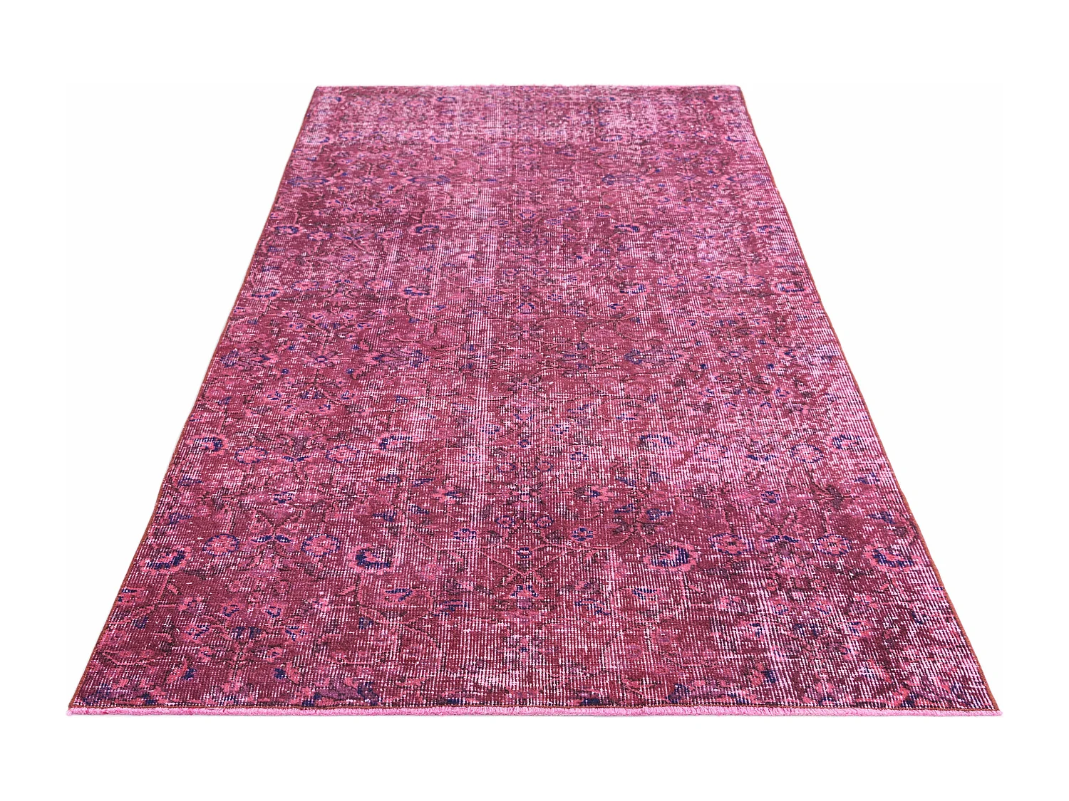 Tapis de laine 119x231 rose Ultra Vintage