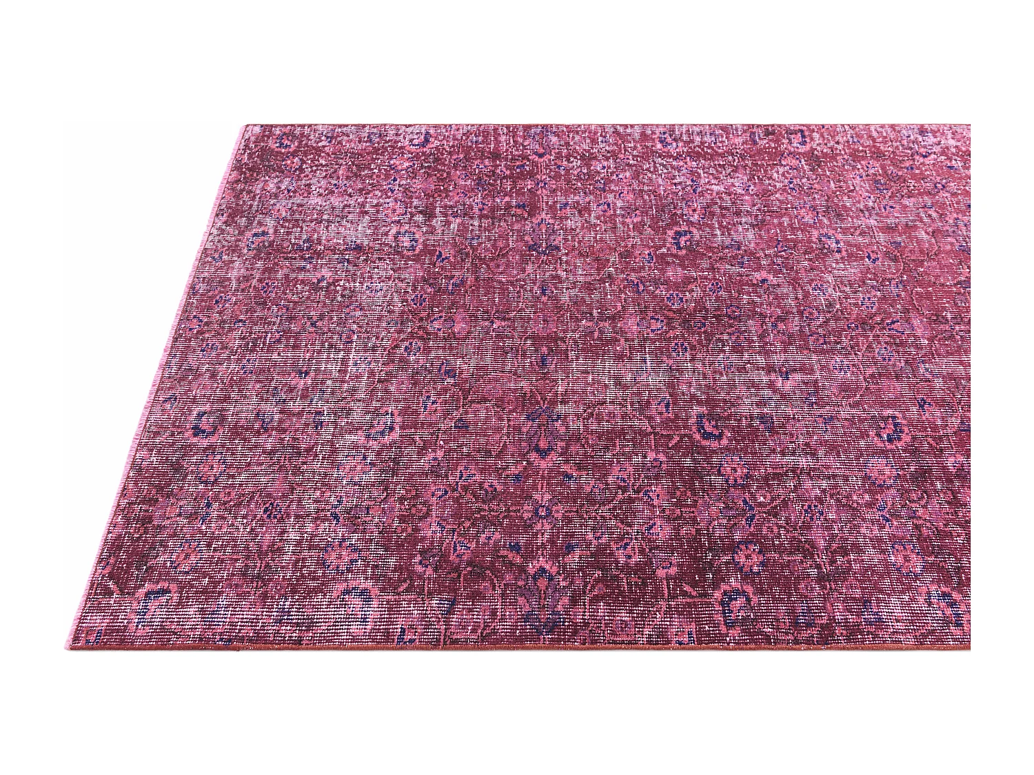 Tapis de laine 119x231 rose Ultra Vintage
