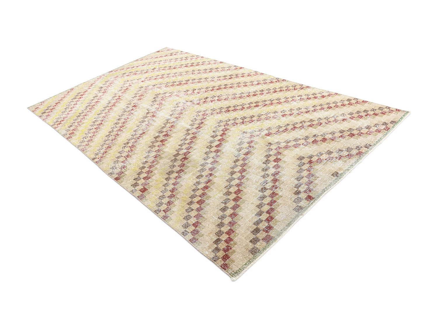 Tapis de laine 160x259 brun Ultra Vintage