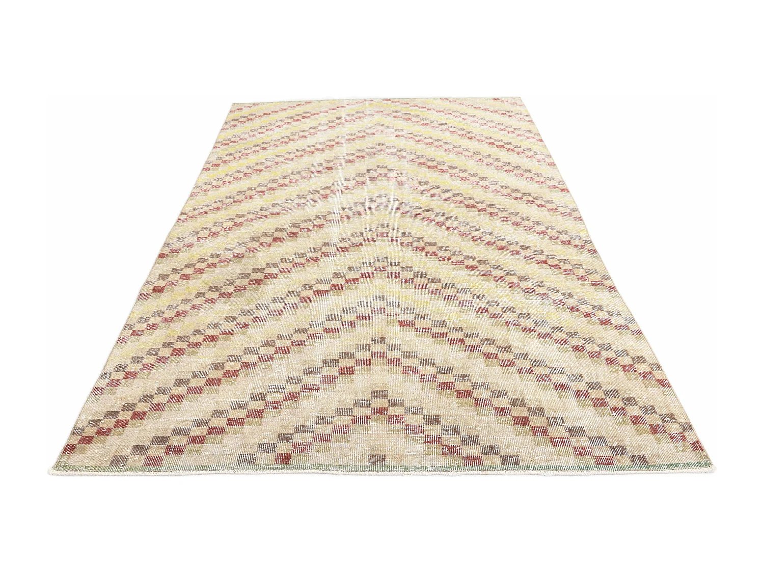 Tapis de laine 160x259 brun Ultra Vintage