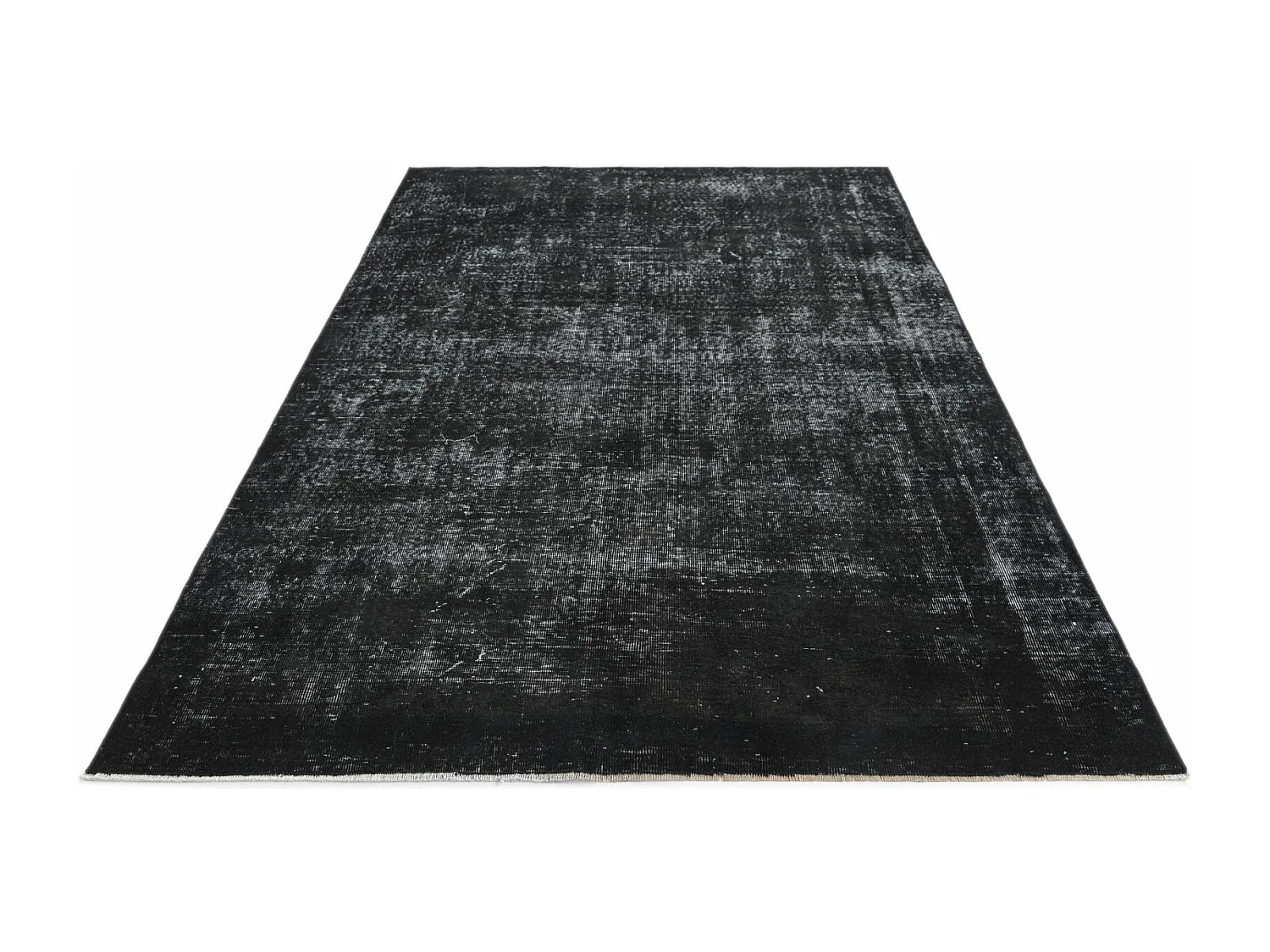 Tapis de laine 165x264 noir Ultra Vintage