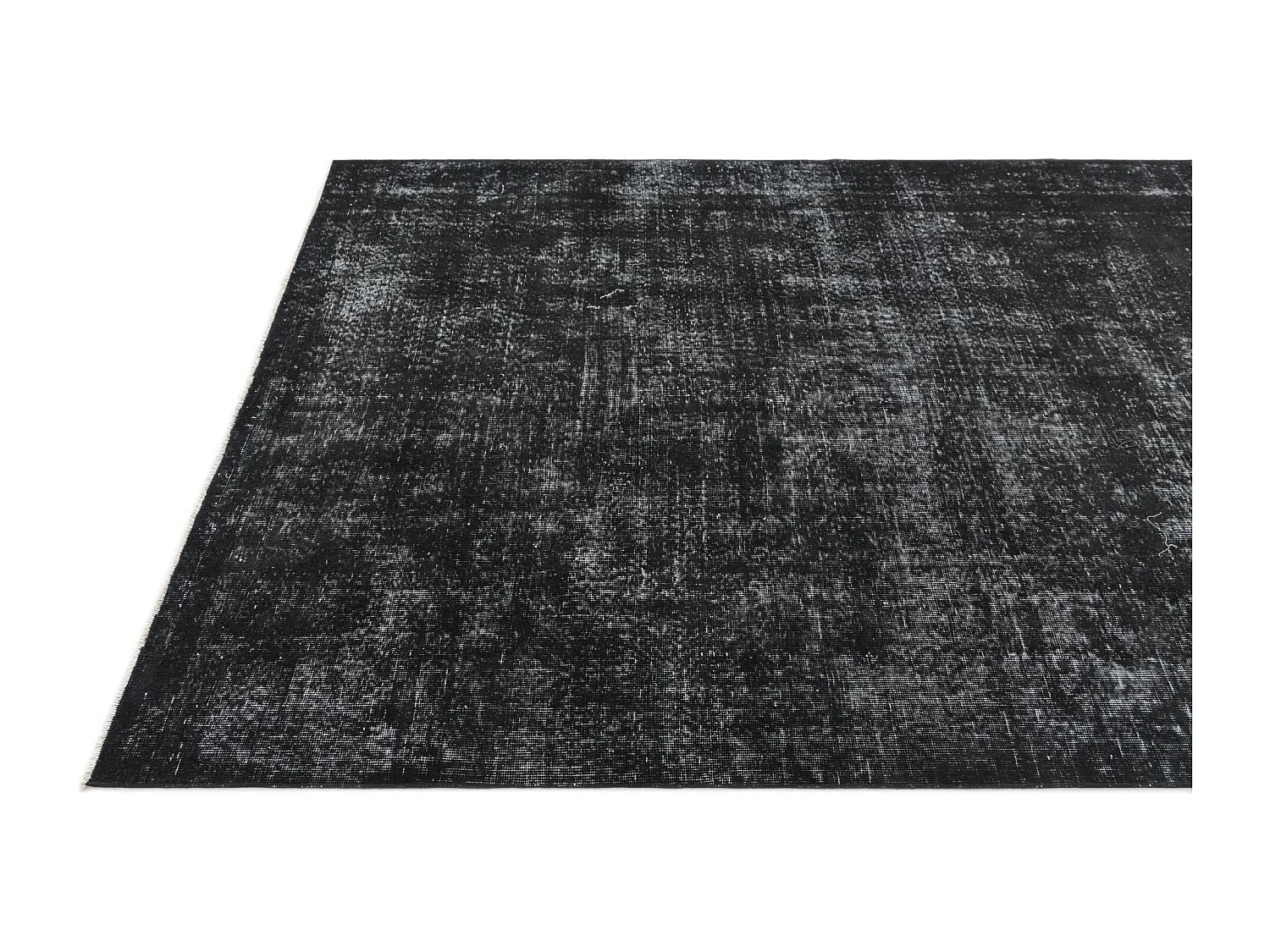 Tapis de laine 165x264 noir Ultra Vintage