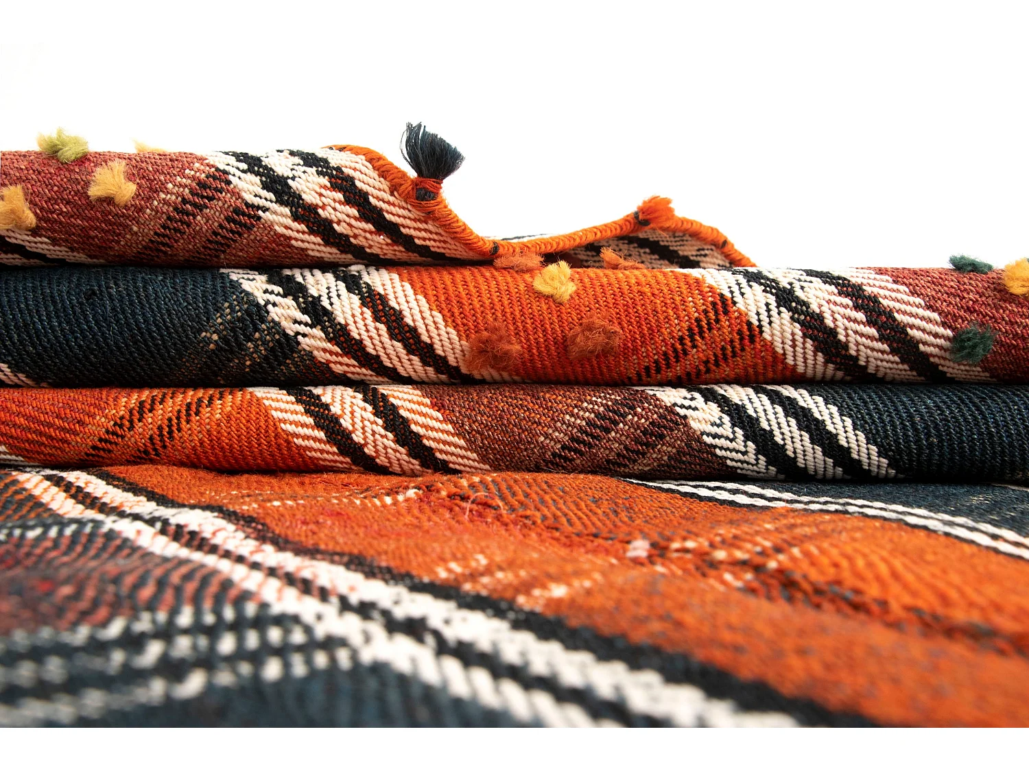 Wollteppich 145x213 Rot Jajim