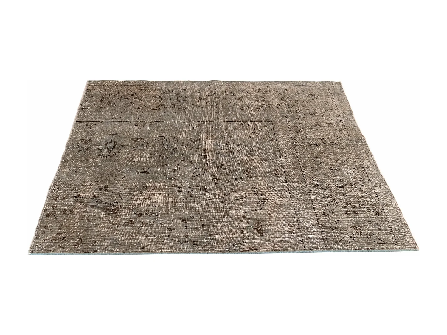 Tapis de laine 133x143 beige Vintage Royal