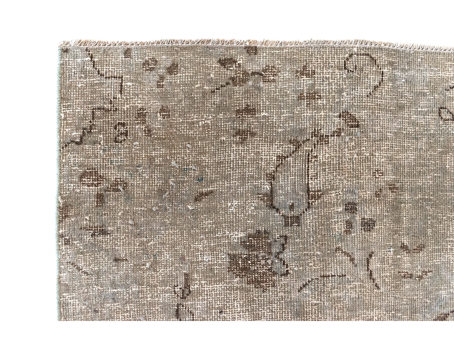 Tapis de laine 133x143 beige Vintage Royal