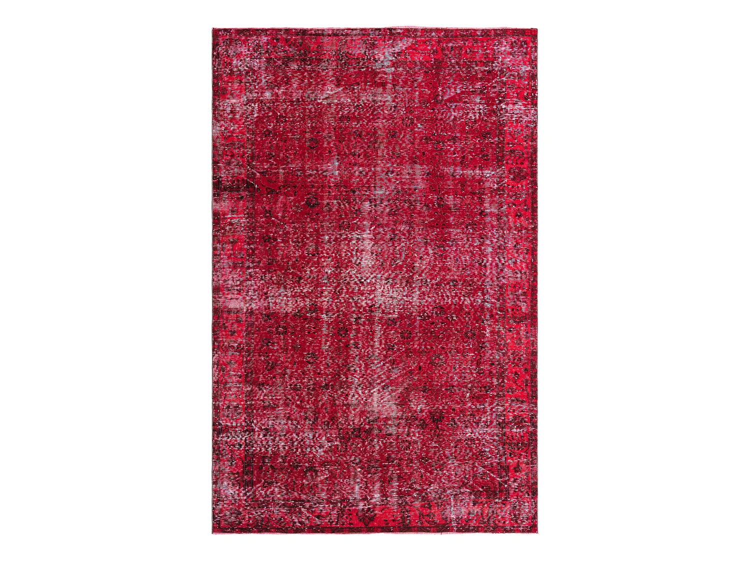 Tapis de laine 170x264 rouge Ultra Vintage
