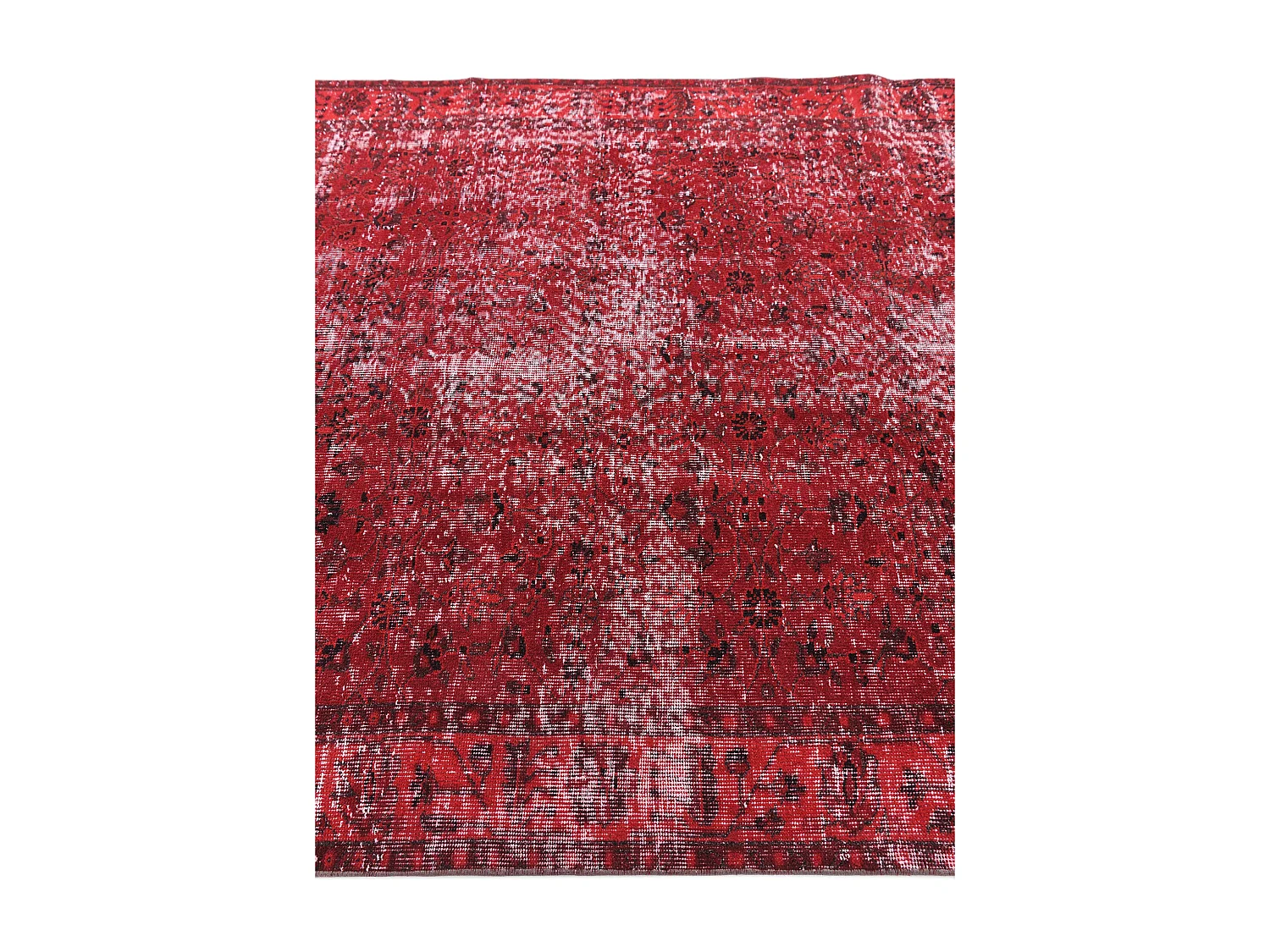 Tapis de laine 170x264 rouge Ultra Vintage