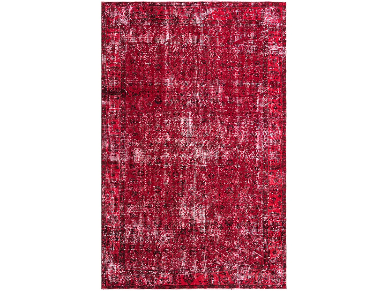 Tapis de laine 170x264 rouge Ultra Vintage