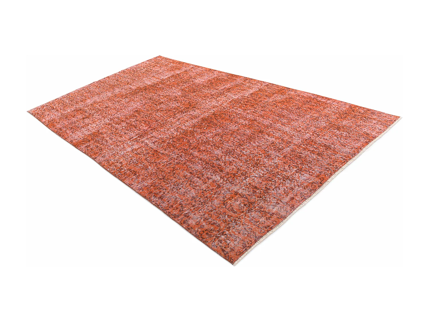 Tapis de laine 160x274 rouge Ultra Vintage
