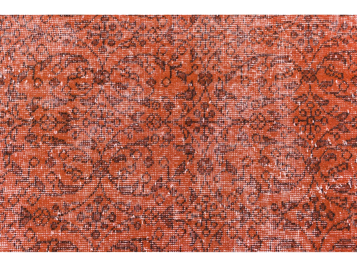 Tapis de laine 160x274 rouge Ultra Vintage