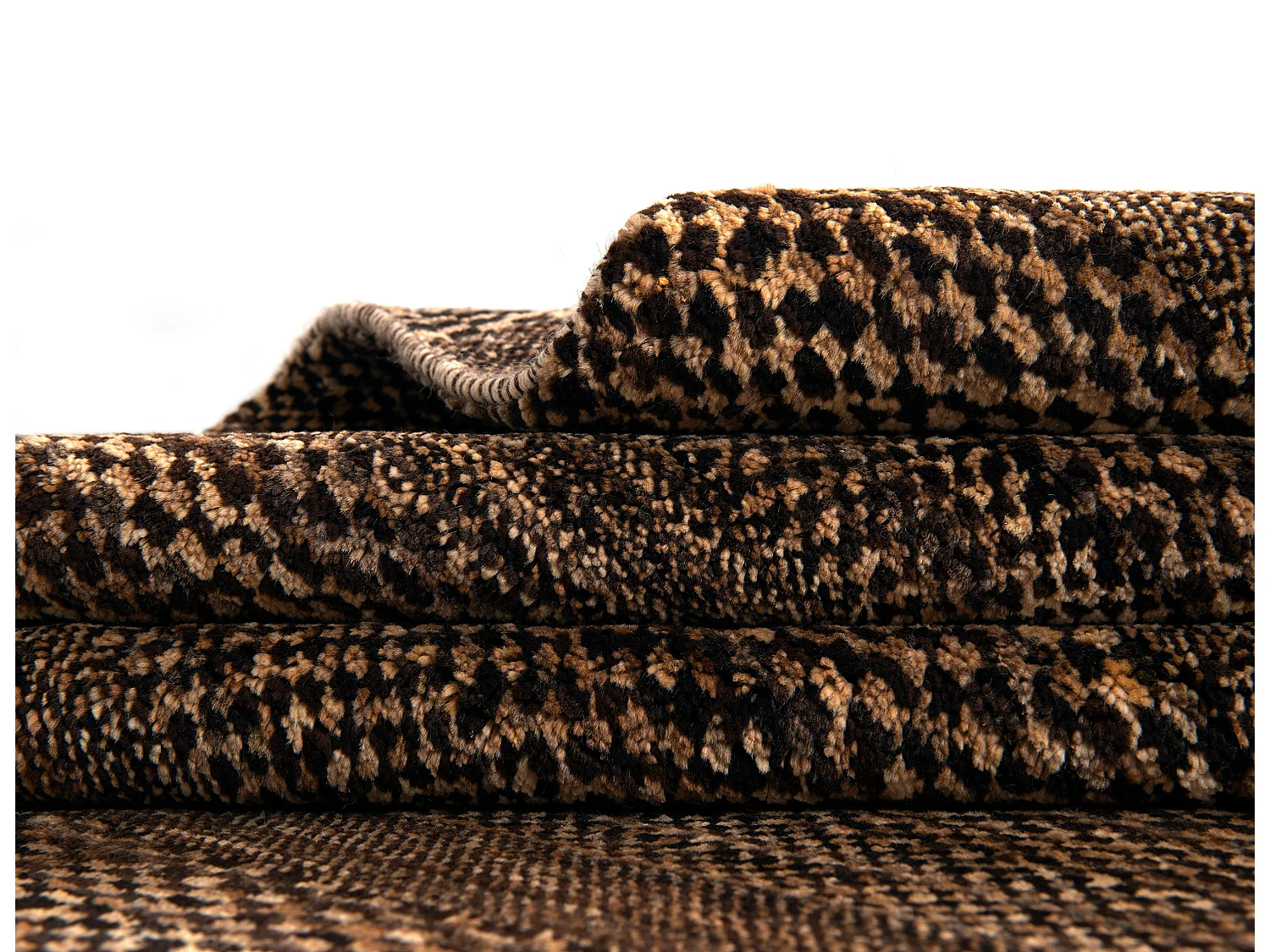 Tapis de laine 170x252 brun Juma