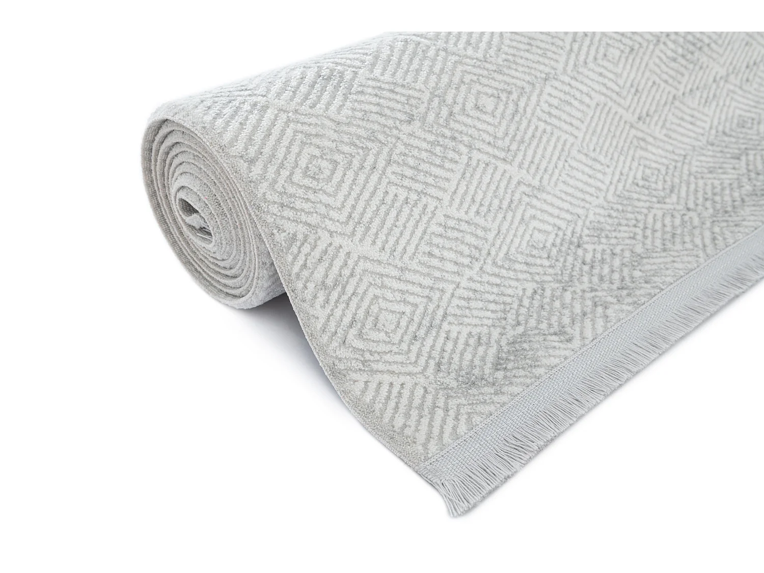 Tapis 160x245 gris clair Davos Cilia