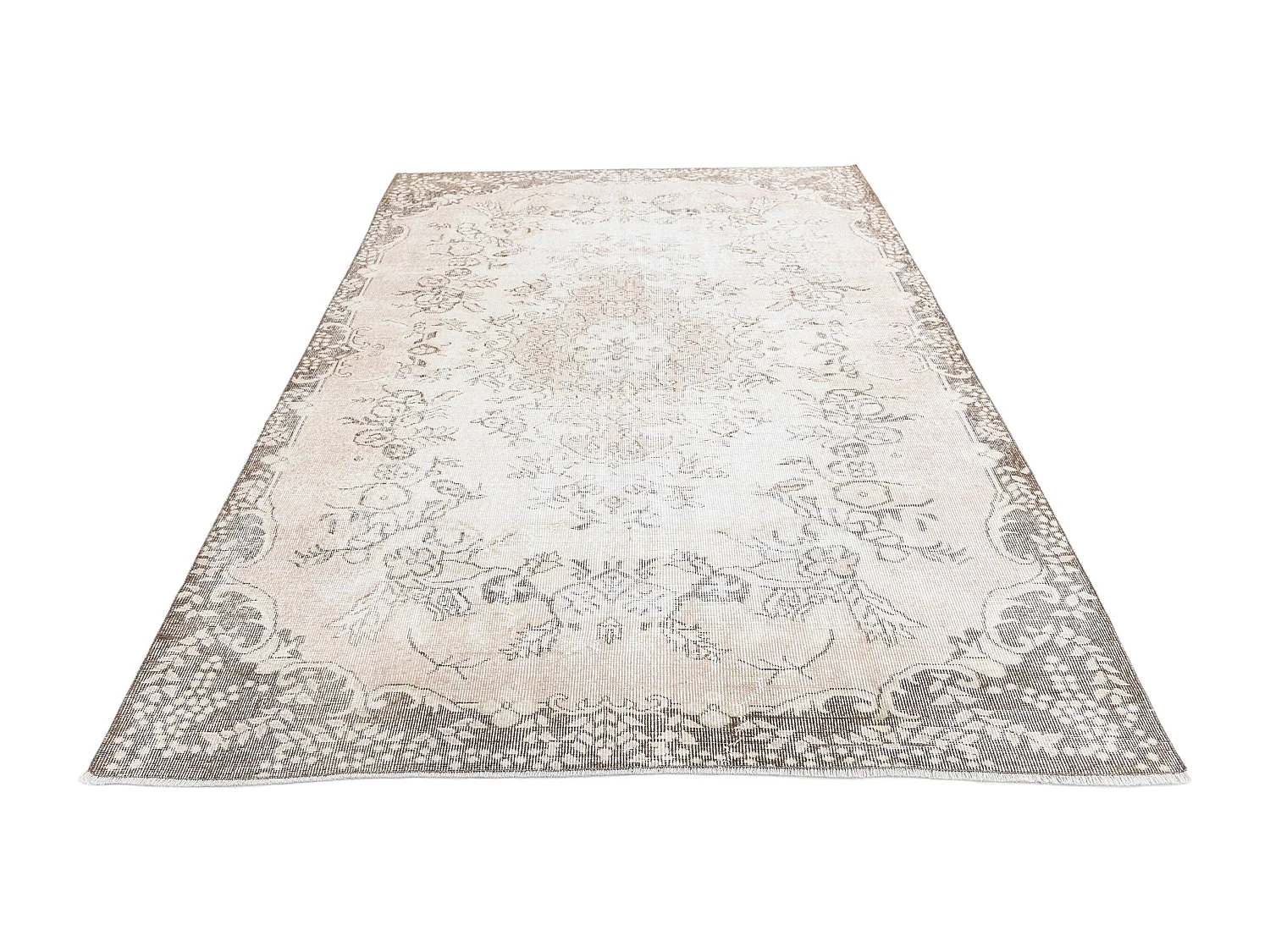 Tapis de laine 168x279 beige Ultra Vintage