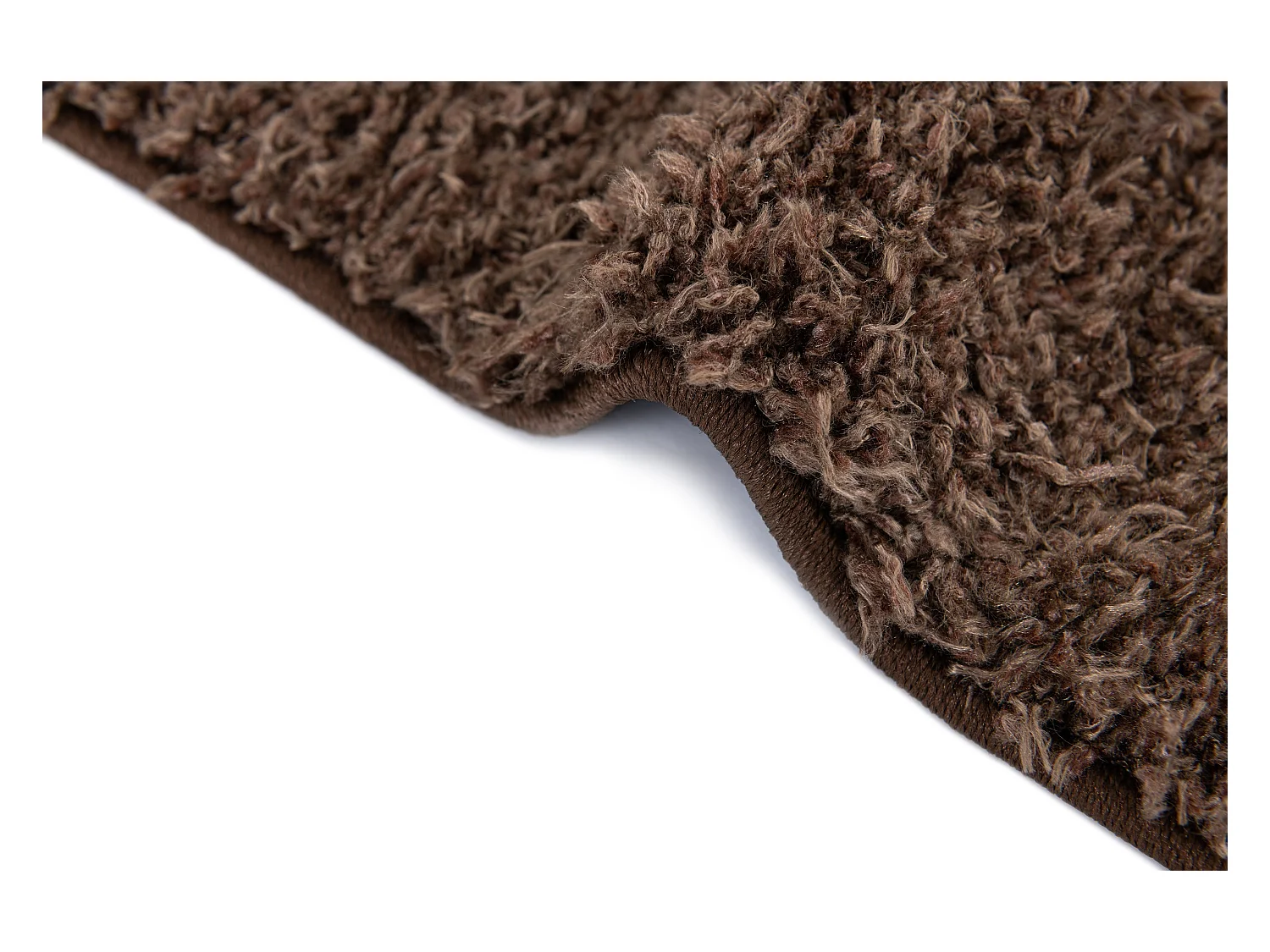 Hoogpolig tapijt 305x240 Donkerbruin Thun Avis
