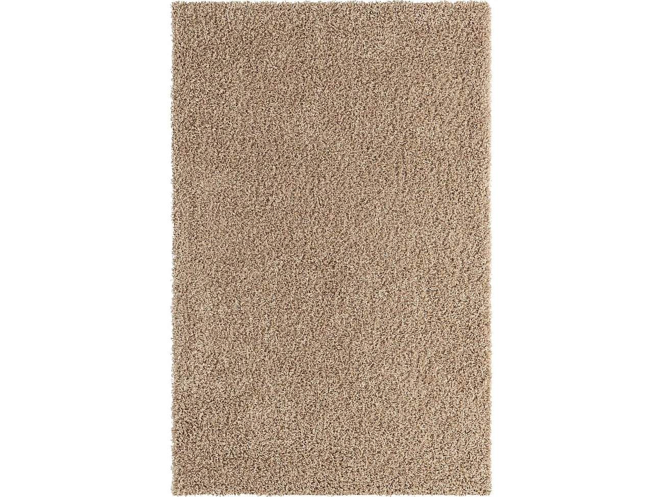 Hoogpolig tapijt 91x61 Bruin Solid Shag