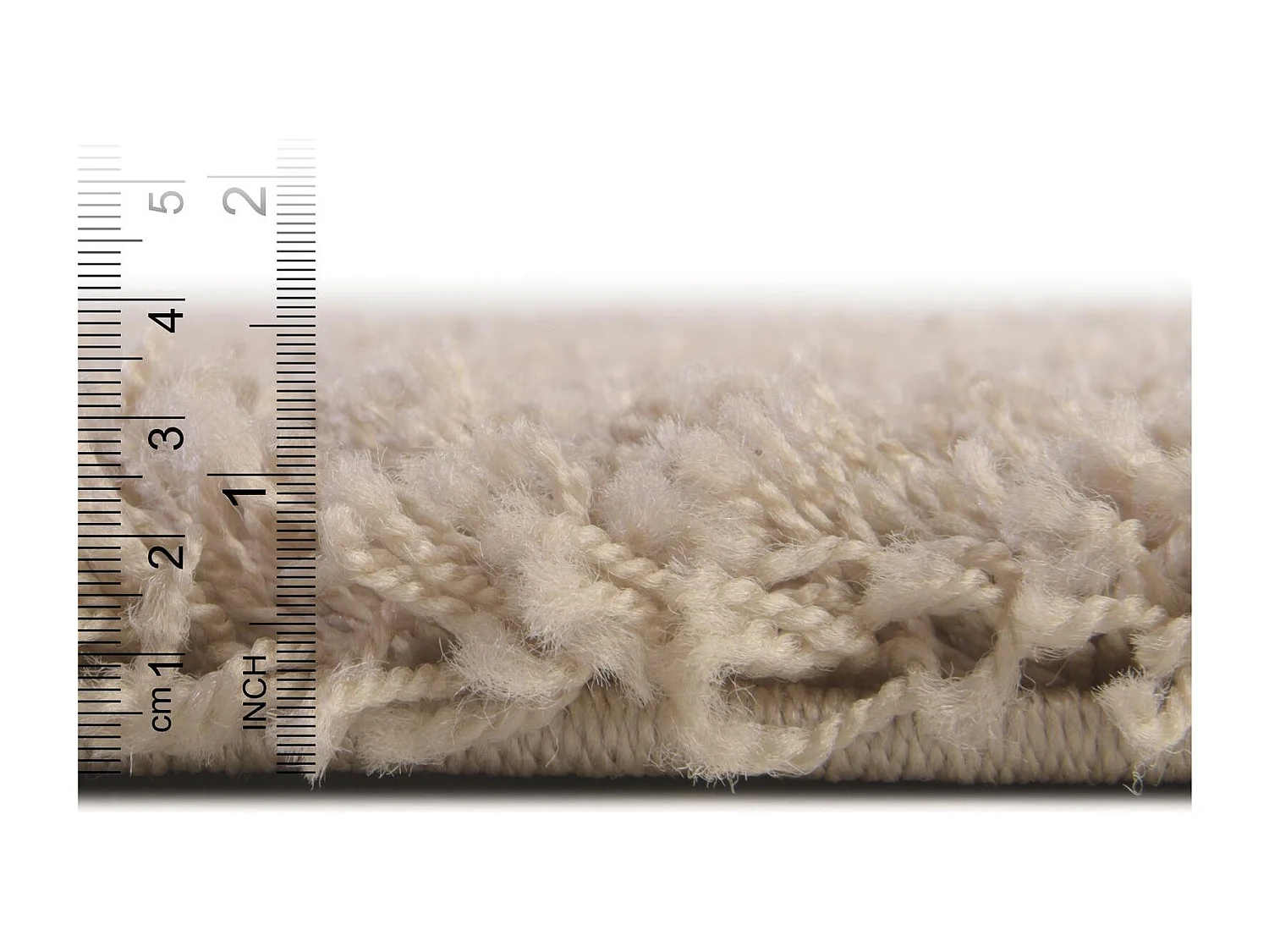 Tapis shaggy 61x91 brun Solid Shag