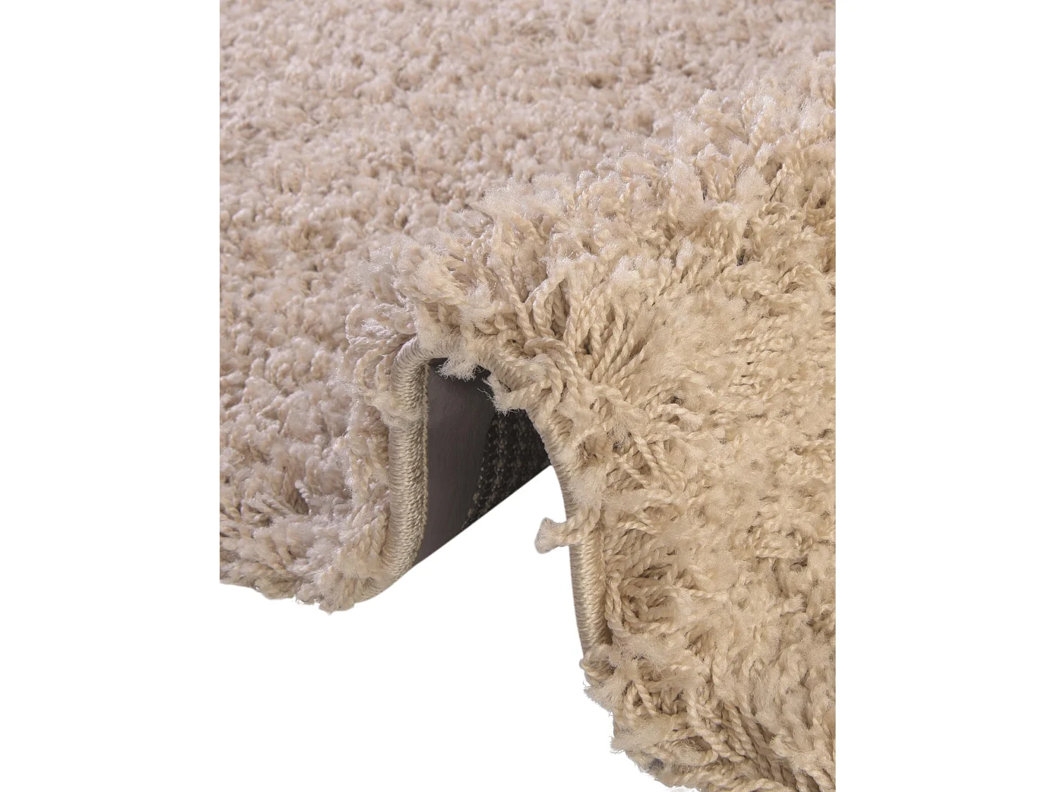 Tapis shaggy 61x91 brun Solid Shag
