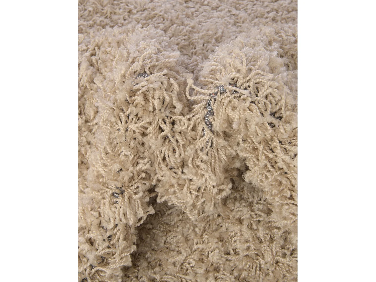 Tapis shaggy 61x91 brun Solid Shag