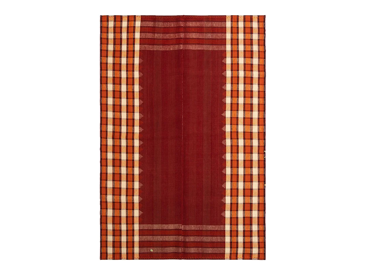 Tapis de laine 167x237 rouge Jajim