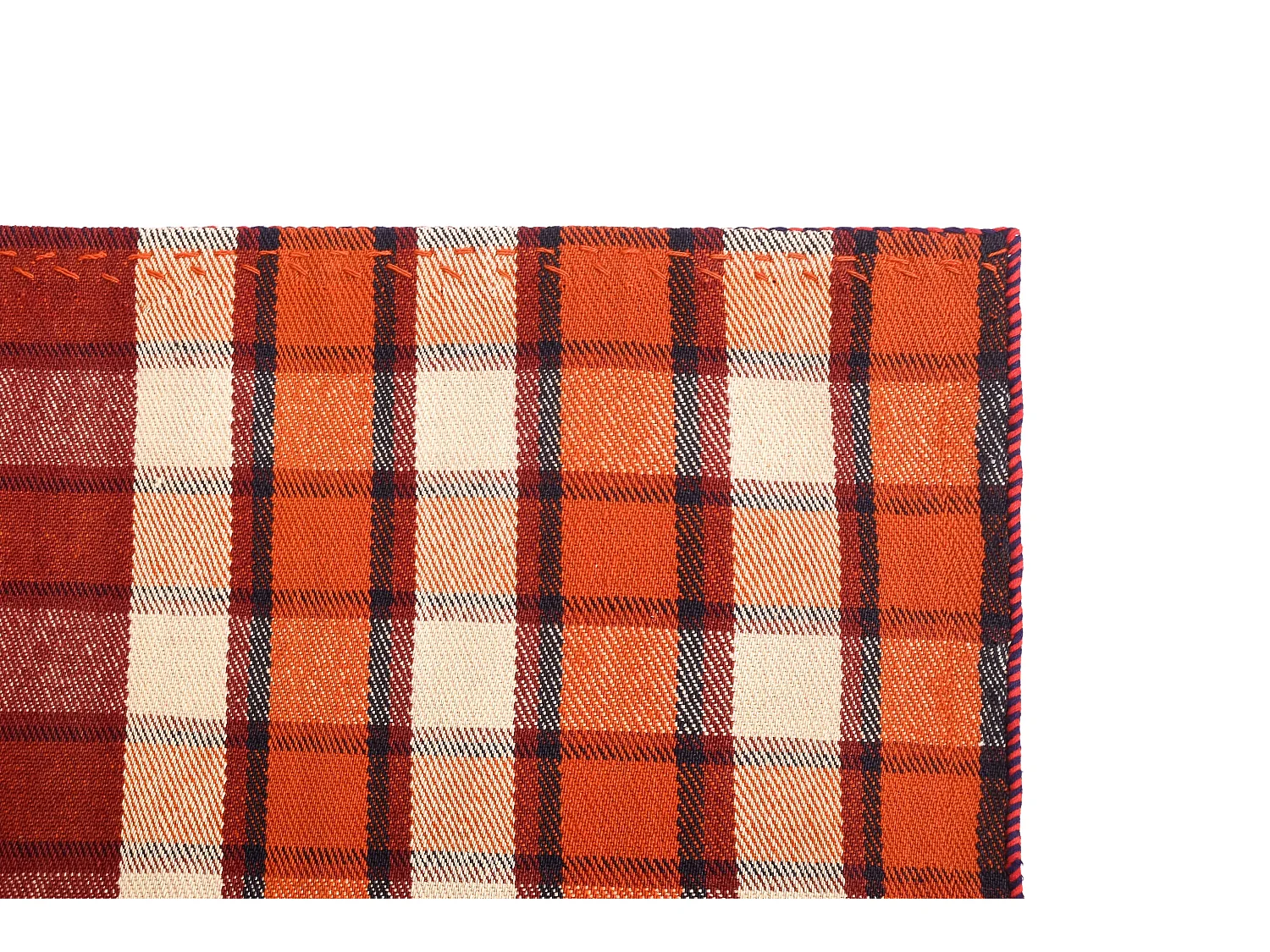 Tapis de laine 167x237 rouge Jajim