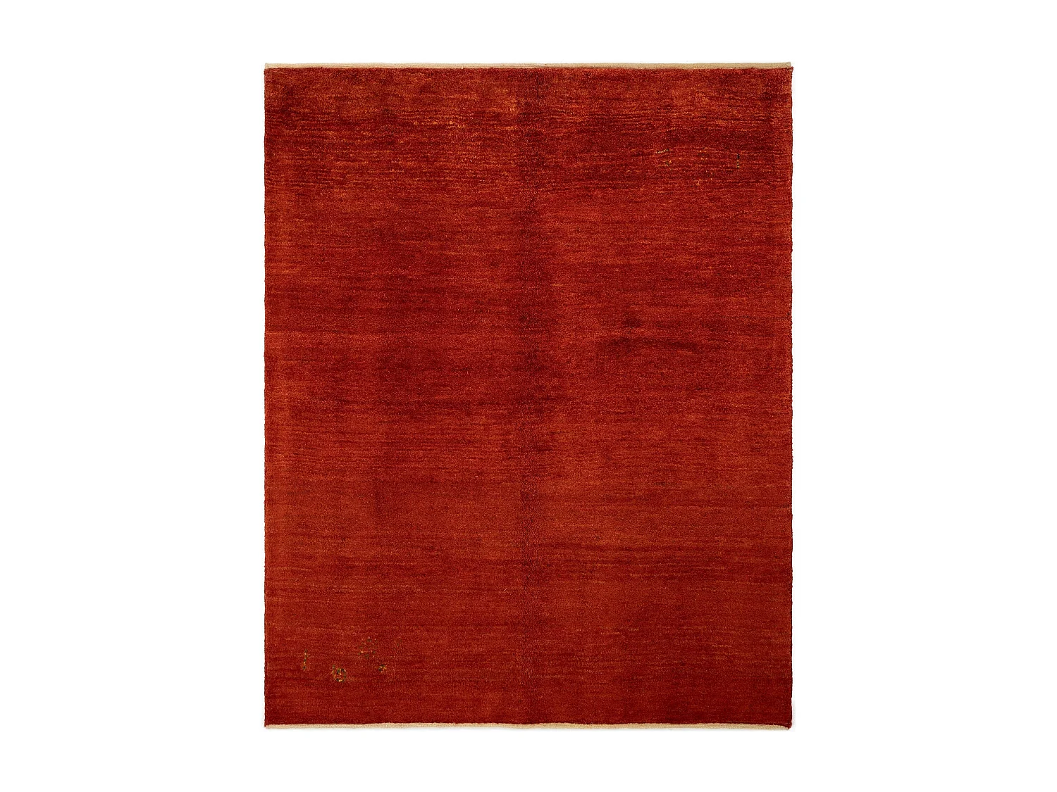 Wollteppich 154x194 Rot Gabbeh