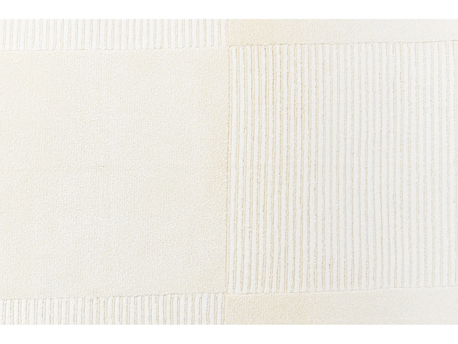 Läufer-Wollteppich 76x297 Beige Darya