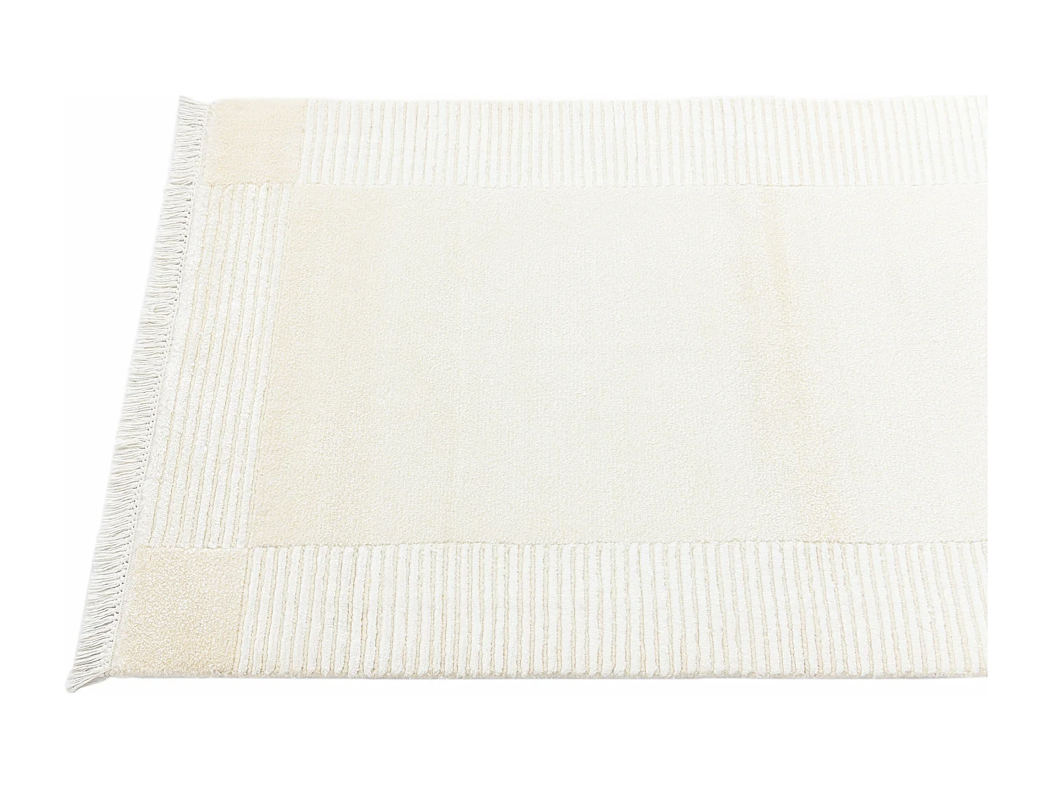 Läufer-Wollteppich 76x297 Beige Darya