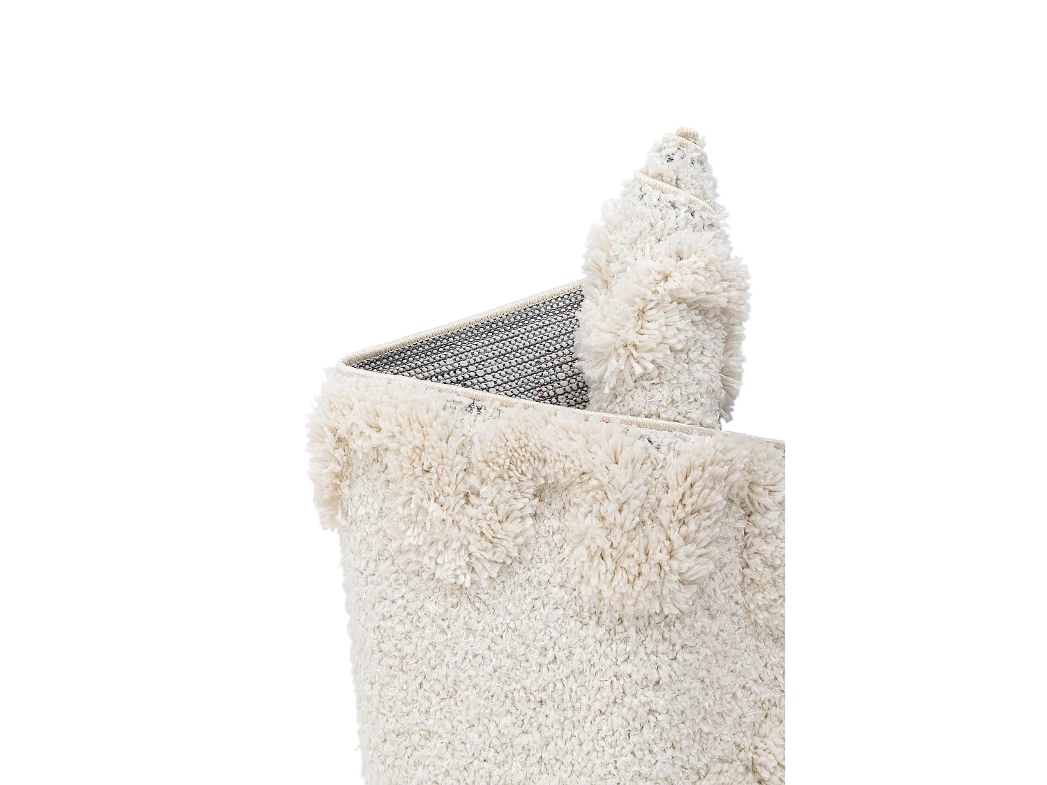 Tappeto shaggy  125x185 Bianco Thun Scutum