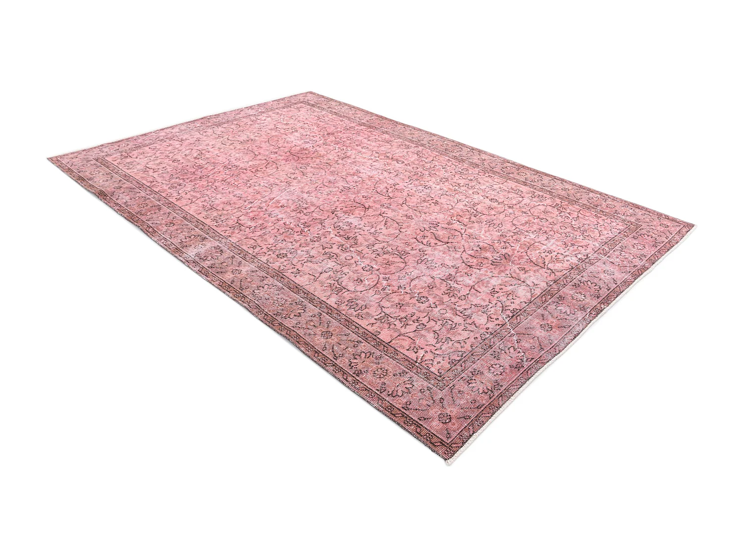 Tapis de laine 175x274 rose Ultra Vintage