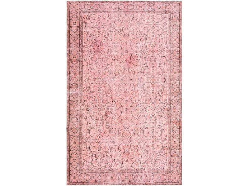 Tapis de laine 175x274 rose Ultra Vintage