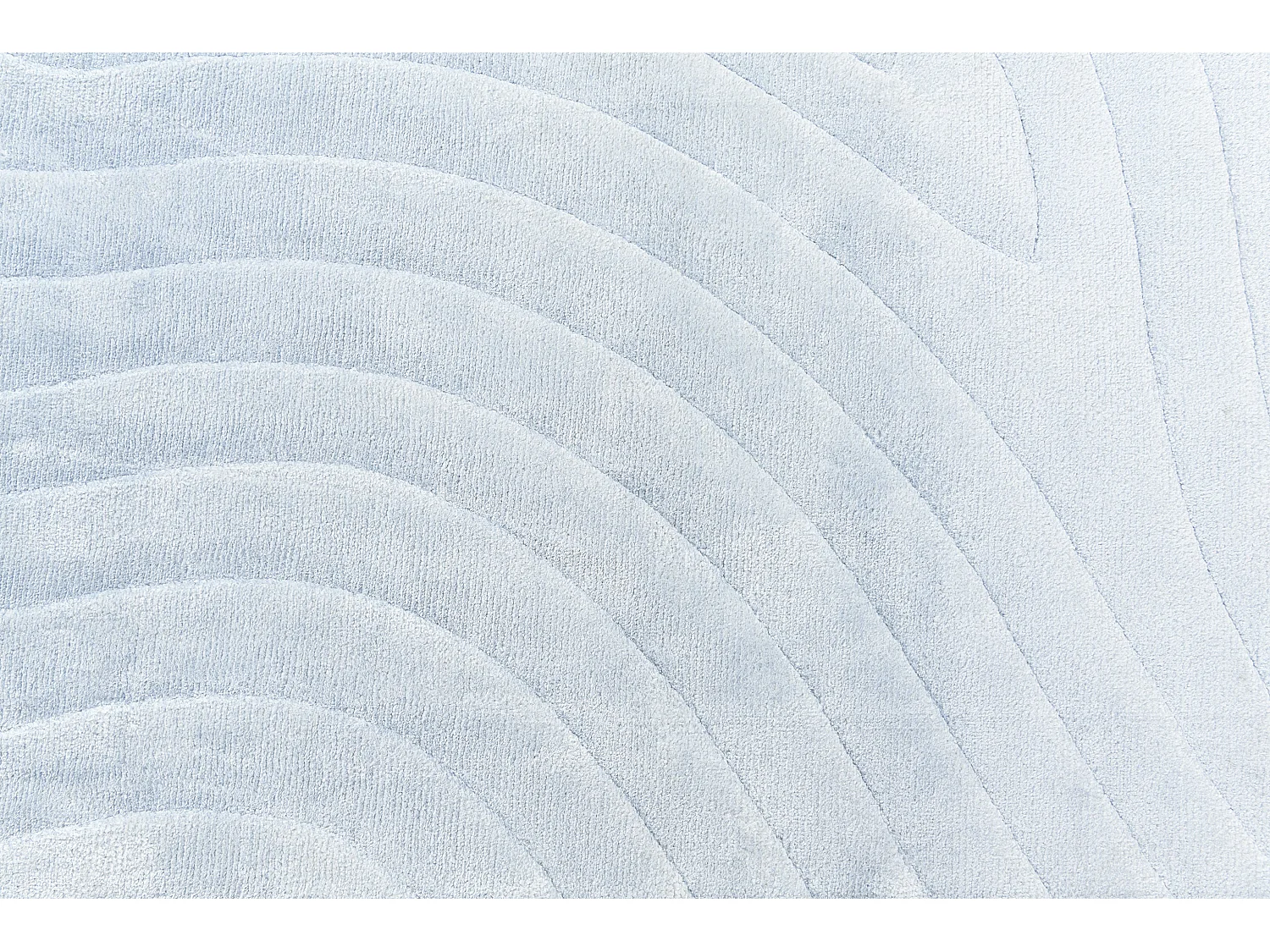 Tapis de couloir en laine 81x292 bleu Darya