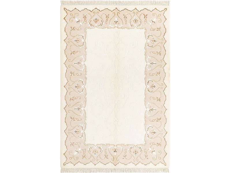 Tappeto in lana 124x188 beige Darya