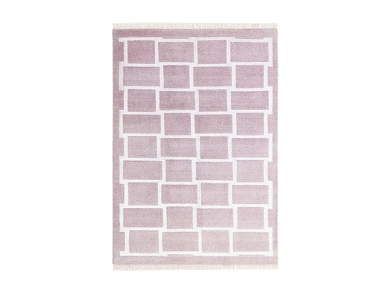 Wollteppich 122x180 Lila Darya