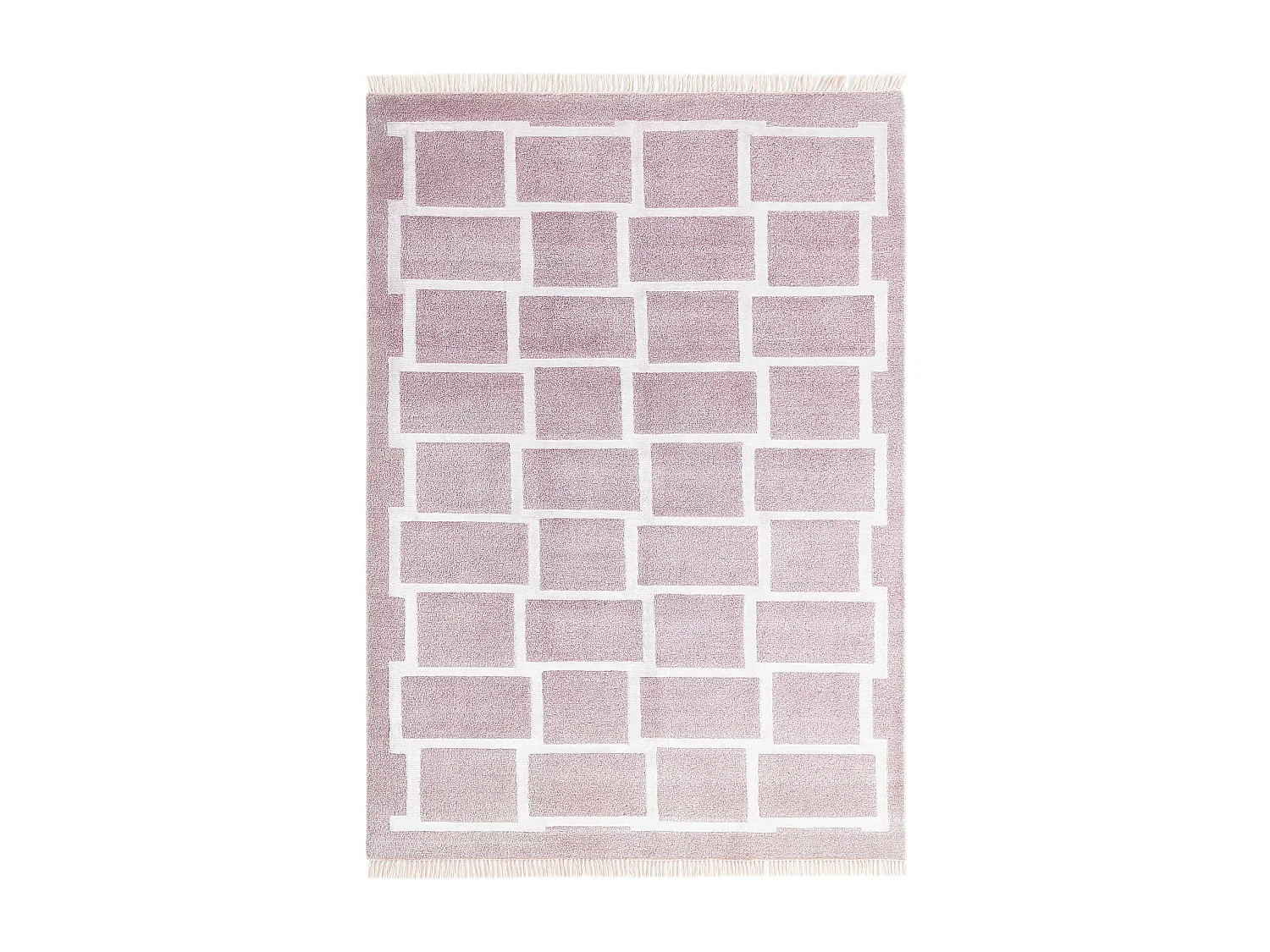 Wollteppich 122x180 Lila Darya