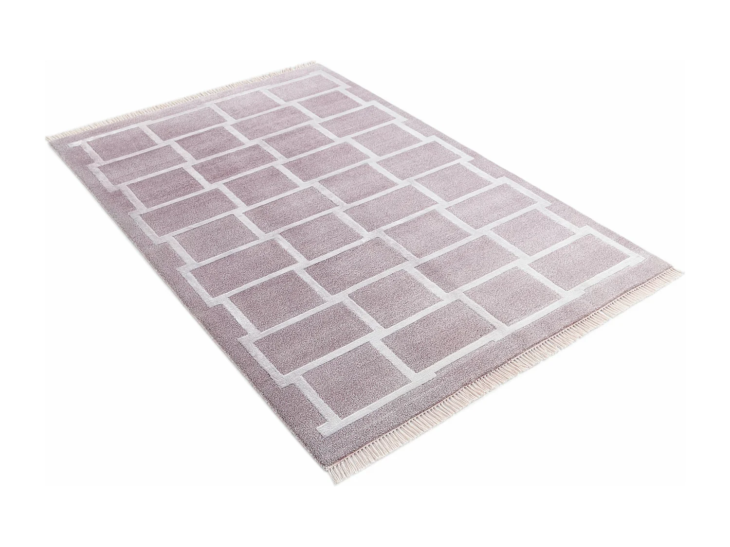 Tapis de laine 122x180 Violet Darya