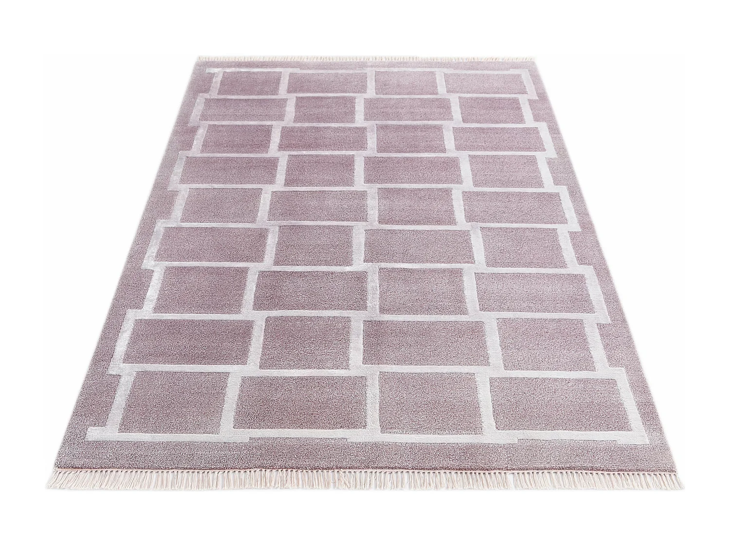 Tapis de laine 122x180 Violet Darya