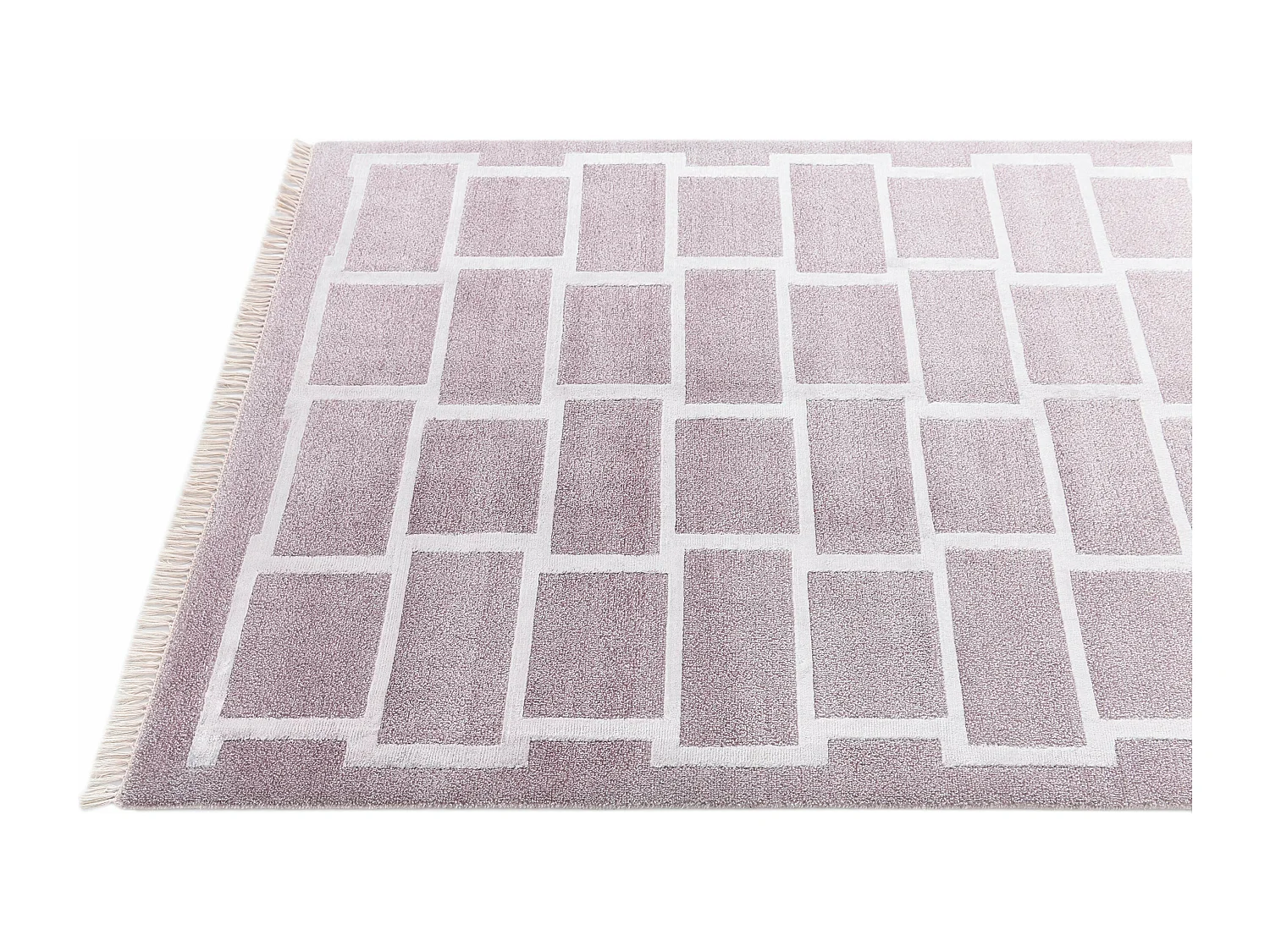 Tapis de laine 122x180 Violet Darya