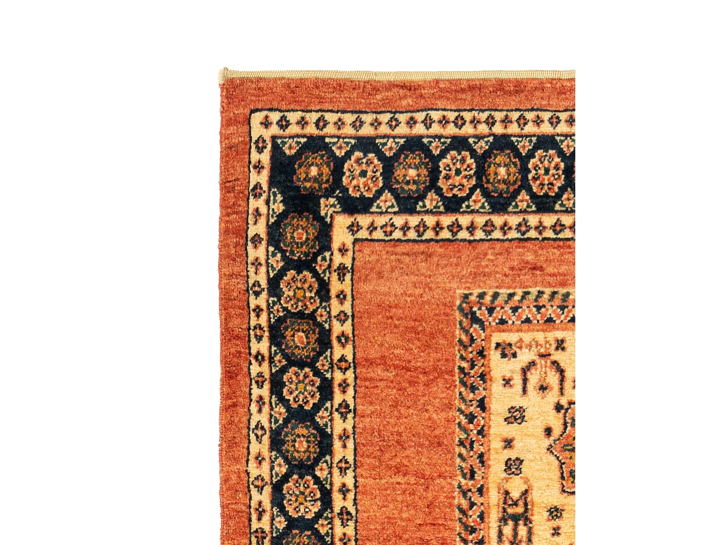 Loper-Woltapijt 206x83 Rood Kashkuli